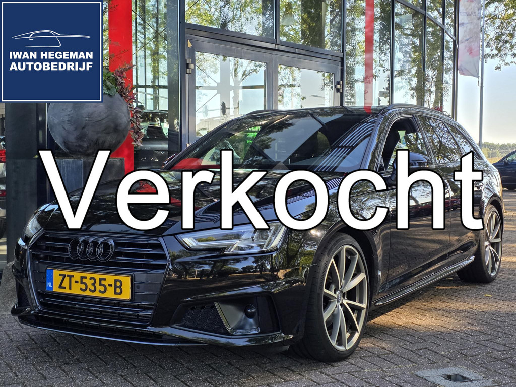 Audi A4 Avant 40 TFSI Sport S line black edition | Leer | Navigatie | PDC + Camera | Climate control| Bluetooth |